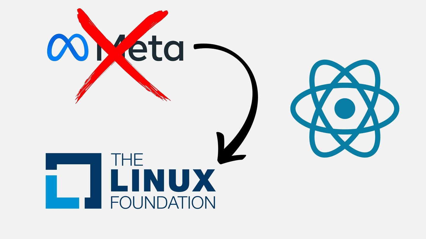 React se muda a la Linux Foundation: nace la React Foundation